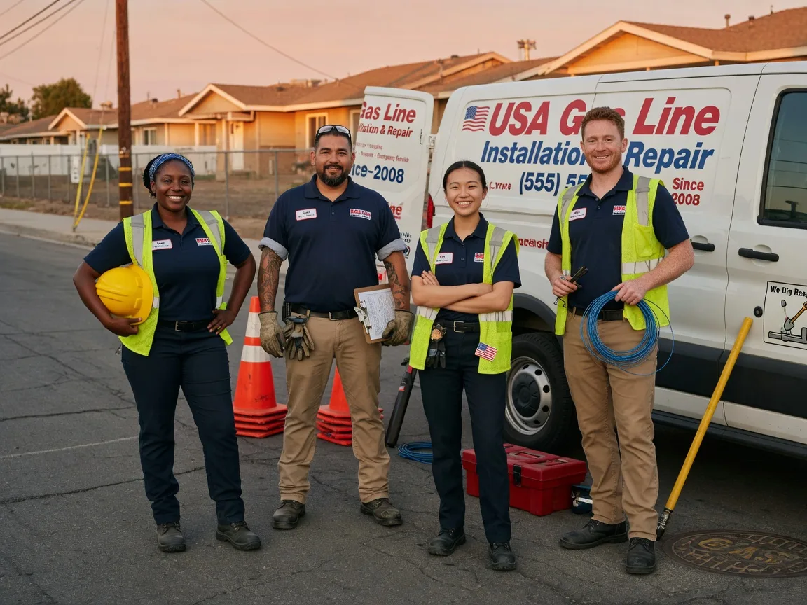 Gas Line Installation company in Anaheim, CA